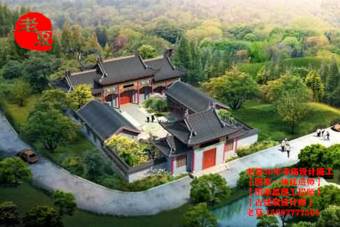 古建寺庙效果图，建寺庙需要多少钱，个人建寺院需要什么条件