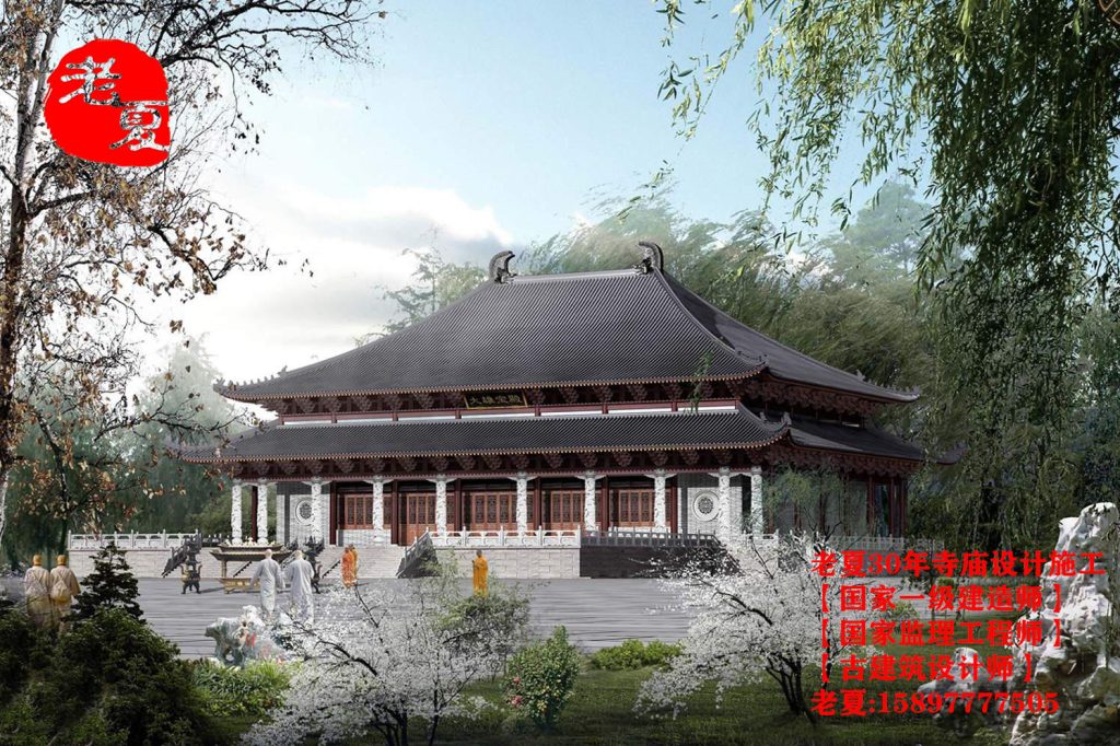 大型寺院建设规划方案，建寺院需要哪些手续，寺庙建筑布局